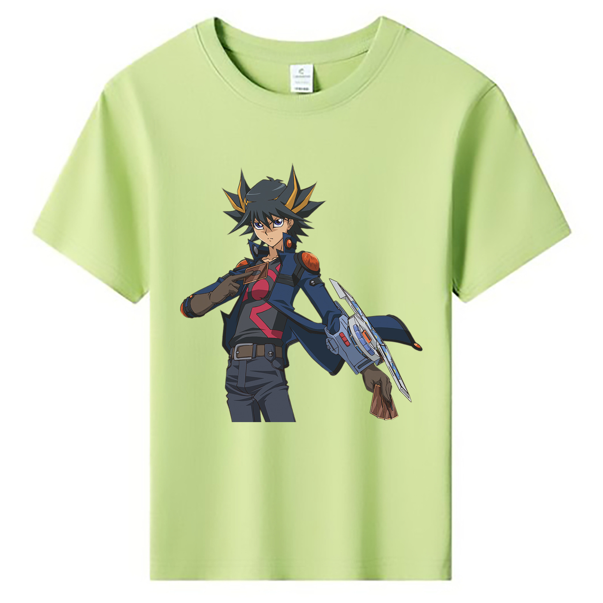 （画像用） 遊☆戯☆王 Yu-Gi-Oh! 綿100％キッズTシャツ（フロントプリント）